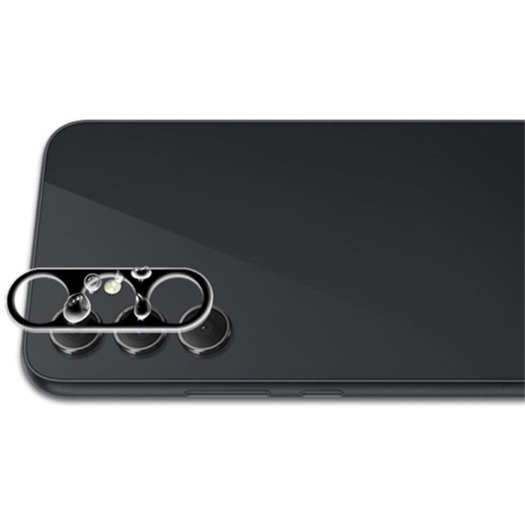 Защитное стекло на камеру MOCOLO Black Camera Lens для Samsung Galaxy A55 (A556) - Black: фото 3 из 7