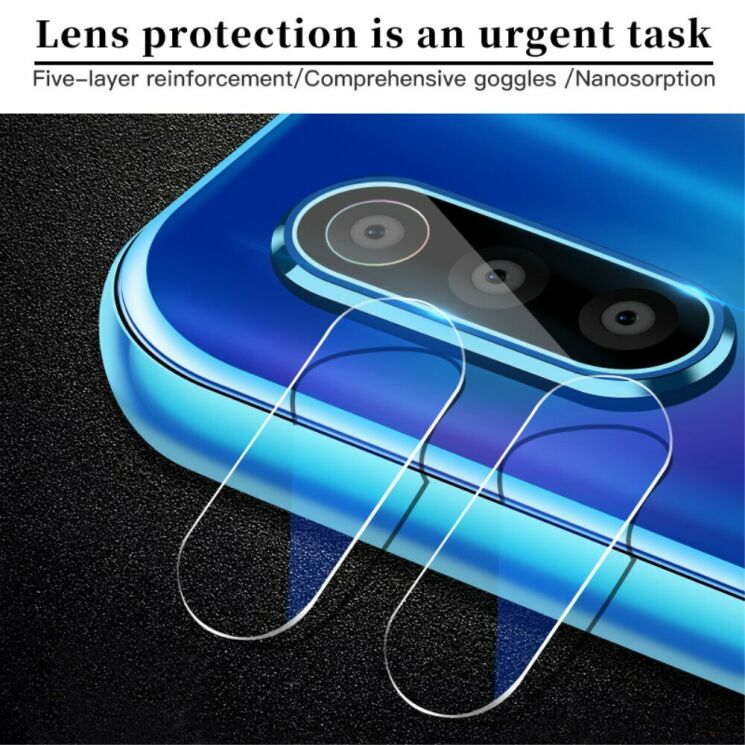 Защитное стекло на заднюю камеру Deexe Lens Protector для Xiaomi Mi 9: фото 4 из 12