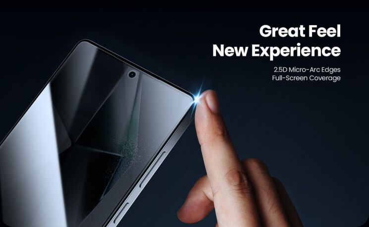 Захисне скло NILLKIN Guardian Series для Samsung Galaxy S25 Ultra (S938) - Black: фото 14 з 16