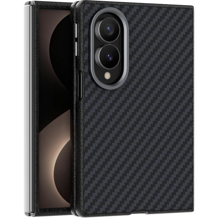 Защитный чехол ABEEL Carbon Fiber Case для Samsung Galaxy Fold 8 - Black: фото 1 из 5