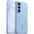 Защитный чехол ABEEL Liquid Silicone Magnetic для Samsung Galaxy S26 (S942) - Sky Blue: фото 1 из 7