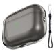 Защитный чехол AHASTYLE Crystal Case для Apple AirPods Pro 2 - Transparent Grey (306012H). Фото 1 из 7