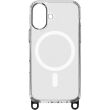 Захисний чохол ArmorStandart Crossbody Air MagSafe Rope для Apple iPhone 16 - Transparent (366468T)
