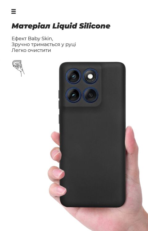 Захисний чохол ArmorStandart ICON Case для Motorola Edge 60 - Dark Blue: фото 7 з 8