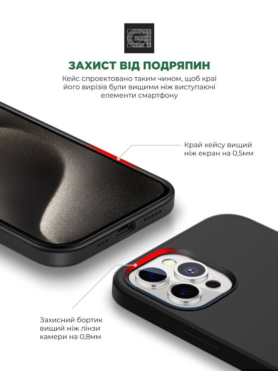 Защитный чехол ArmorStandart ICON2 Case для Apple iPhone 15 Pro Max - Winter Blue: фото 5 из 8