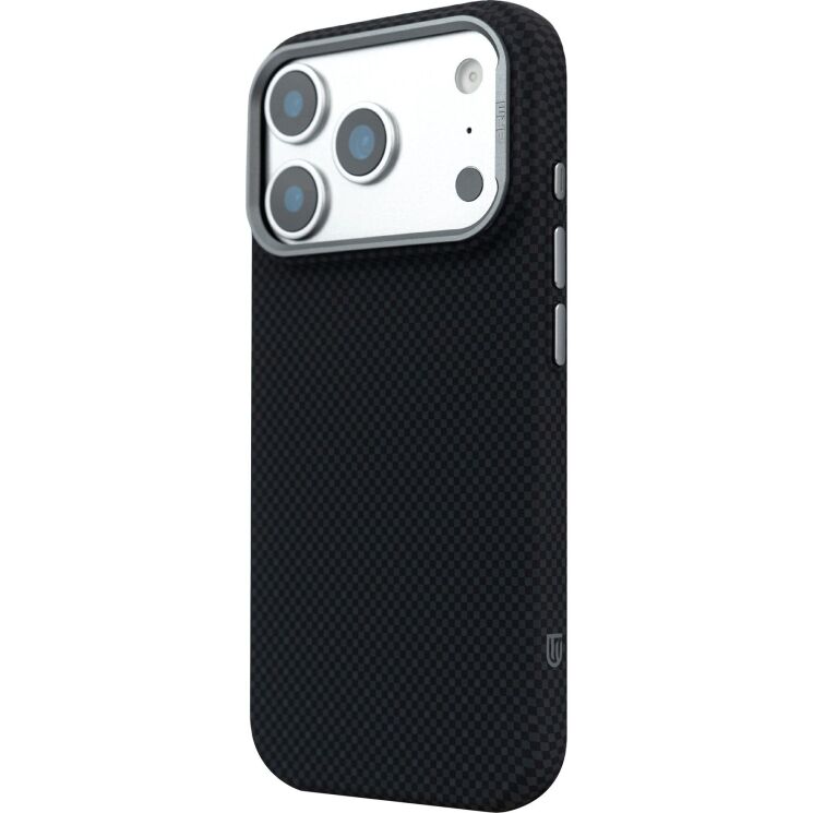 Захисний чохол ArmorStandart LikeCarbon2 MagCase для iPhone 17 Pro Max - Kevlar Black: фото 5 з 8