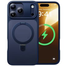 Захисний чохол CASEKOO Frost Matte Stand для iPhone 18 Pro / 17 Pro - Blue: фото 1 з 9