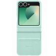 Захисний чохол Copiex Leather Cover (FF) для Samsung Galaxy Flip 6 / Flip 7 FE - Turquoise (357555M)
