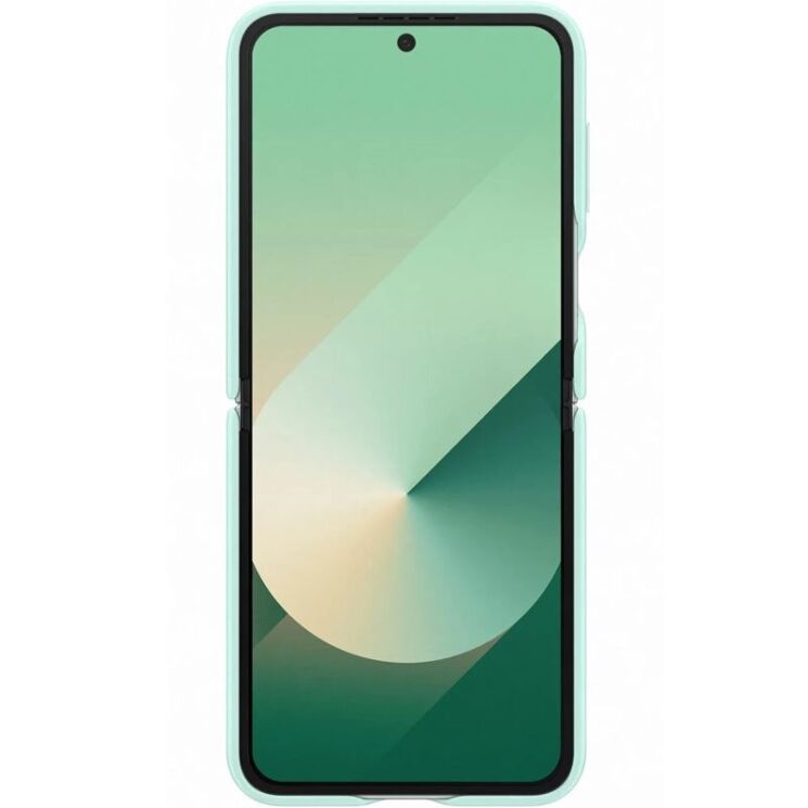 Защитный чехол Copiex Leather Cover (FF) для Samsung Galaxy Flip 6 - Turquoise: фото 3 из 6