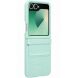 Защитный чехол Copiex Leather Cover (FF) для Samsung Galaxy Flip 6 - Turquoise (357555M). Фото 2 из 6