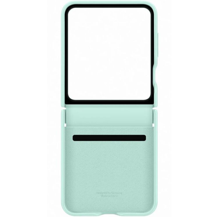 Защитный чехол Copiex Leather Cover (FF) для Samsung Galaxy Flip 6 - Turquoise: фото 6 из 6