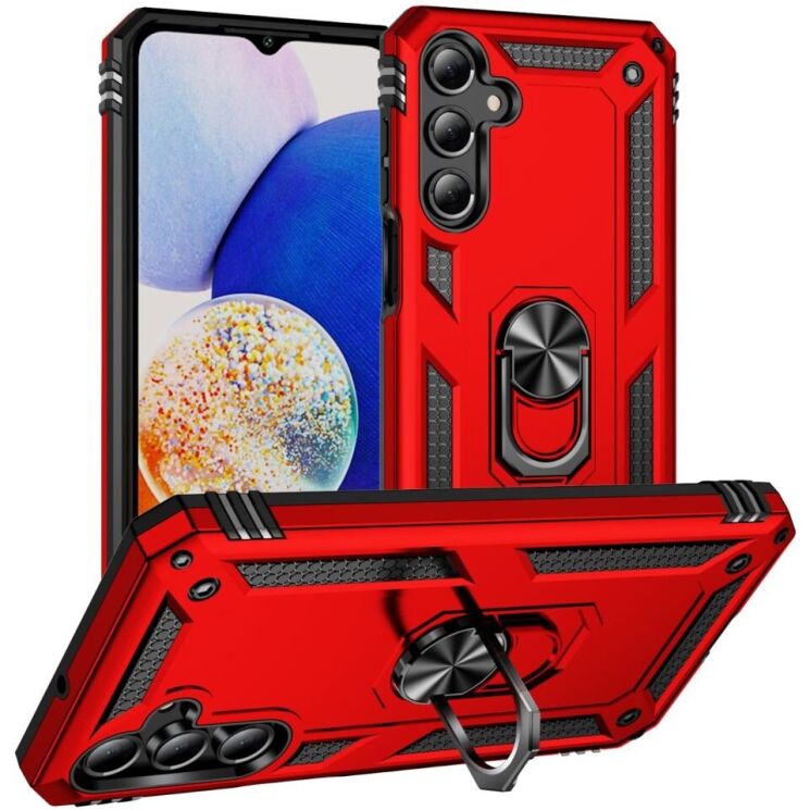 Защитный чехол Deexe Armor Case для Samsung Galaxy A16 (A165) - Red: фото 1 из 7