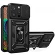 Защитный чехол Deexe Armor Shield для Apple iPhone 15 Pro Max - Black (329248B)