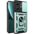 Защитный чехол Deexe Armor Shield для Infinix Smart 8 Plus - Green (348511G)