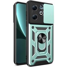 Защитный чехол Deexe Armor Shield для Infinix Smart 8 Plus - Green: фото 1 из 9