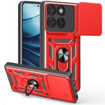 Защитный чехол Deexe Armor Shield для Motorola Edge 60 / Edge 60 Fusion - Red: фото 1 из 8