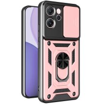 Захисний чохол Deexe Armor Shield для OPPO Reno 14 F/FS - Rose Gold: фото 1 з 9