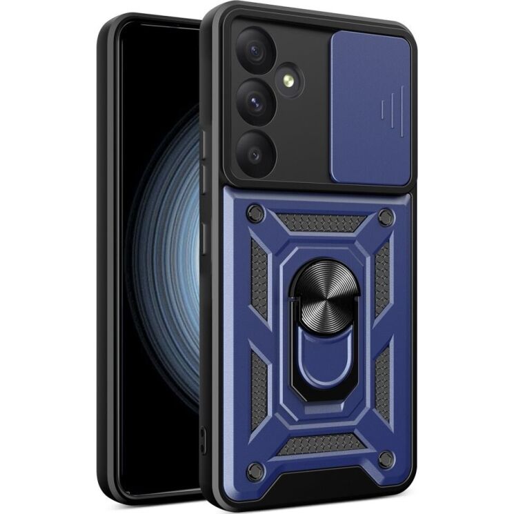 Защитный чехол Deexe Armor Shield для Samsung Galaxy A35 (A356) - Blue: фото 1 из 6
