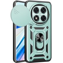 Защитный чехол Deexe Armor Shield для Xiaomi Redmi Note 14 Pro 5G / Poco X7 - Green: фото 1 из 10