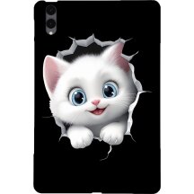 Защитный чехол Deexe Art Style для Samsung Galaxy Tab S12 Plus - Cat: фото 1 из 4