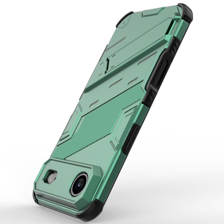 Захисний чохол Deexe Bibercas для Apple iPhone 17 Air - Green: фото 3 з 6