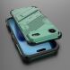Захисний чохол Deexe Bibercas для Apple iPhone 17 Air - Green (387120G). Фото 5 з 6