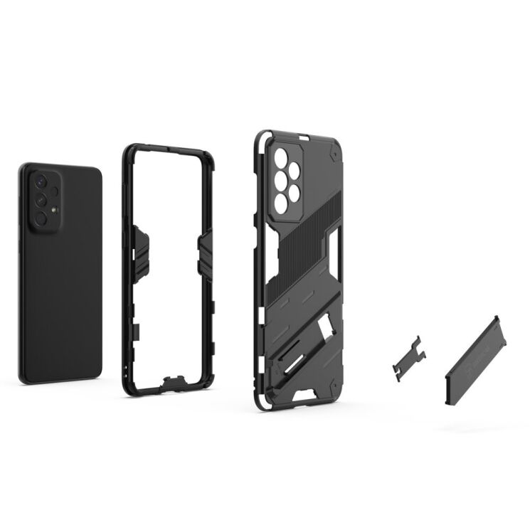 Захисний чохол Deexe Bibercas для Samsung Galaxy A33 (A336) - Black: фото 7 з 8