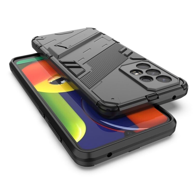 Захисний чохол Deexe Bibercas для Samsung Galaxy A33 (A336) - Black: фото 5 з 8