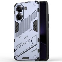 Захисний чохол Deexe Bibercas для Xiaomi Poco X7 Pro - Dark Blue: фото 1 з 6