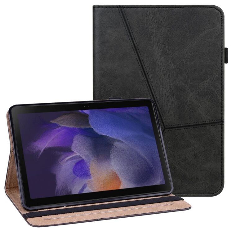 Захисний чохол Deexe Business Cover для Samsung Galaxy Tab A8 10.5 (X200/205) - Black: фото 1 з 11