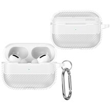 Защитный чехол Deexe Carbon Case для AirPods Pro 3 - Transparent: фото 1 из 8