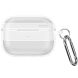 Защитный чехол Deexe Carbon Case для AirPods Pro 3 - Transparent (390103T). Фото 2 из 8