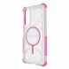 Защитный чехол Deexe Clear Bibercas для Samsung Galaxy S25 Edge (S937) - Pink (377571P). Фото 4 из 7