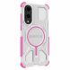 Защитный чехол Deexe Clear Bibercas для Samsung Galaxy S25 Edge (S937) - Pink (377571P). Фото 3 из 7
