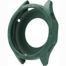 Защитный чехол Deexe Color Frame для Huawei Watch GT 6 (46 mm) / GT 5 (46 mm) / GT 4 (46 mm) - Blackish Green: фото 1 из 3