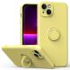 Защитный чехол Deexe Color Shell для Apple iPhone 14 - Yellow (304545Y). Фото 1 из 8