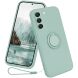 Защитный чехол Deexe Color Shell для Samsung Galaxy S23 Plus (S916) - Cyan (321114C). Фото 1 из 7