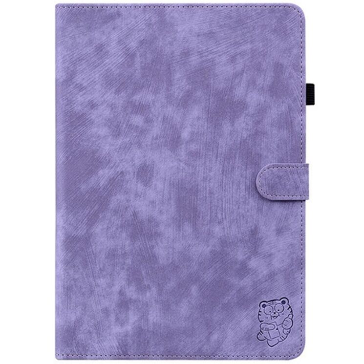 Захисний чохол Deexe Cute Tiger для OPPO Pad SE - Purple: фото 6 з 6