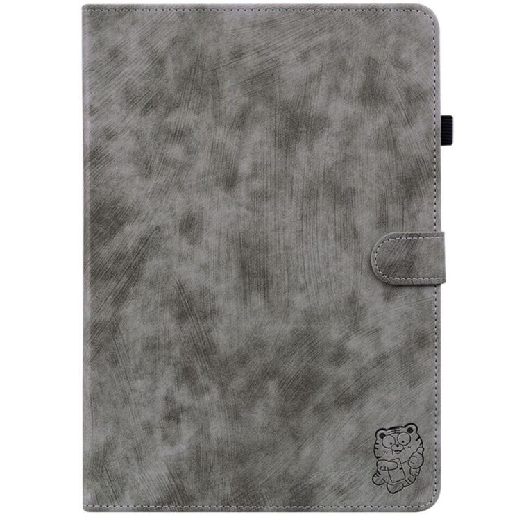 Защитный чехол Deexe Cute Tiger для Samsung Galaxy Tab A9 (X110/115) - Grey: фото 5 из 10