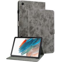 Защитный чехол Deexe Cute Tiger для Samsung Galaxy Tab A9 (X110/115) - Grey: фото 1 из 10