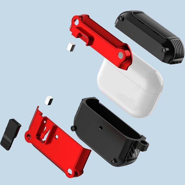 Защитный чехол Deexe Defender Armor для Apple AirPods Pro 3 - Purple (390131V) Защитный чехол Deexe Defender Armor для Apple AirPods Pro 3 - Purple: фото 9 из 9