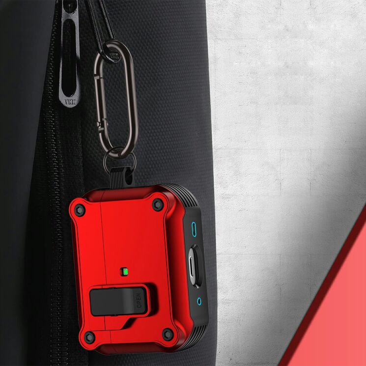 Защитный чехол Deexe Defender Armor для Apple AirPods Pro 3 - Purple (390131V) Защитный чехол Deexe Defender Armor для Apple AirPods Pro 3 - Purple: фото 6 из 9