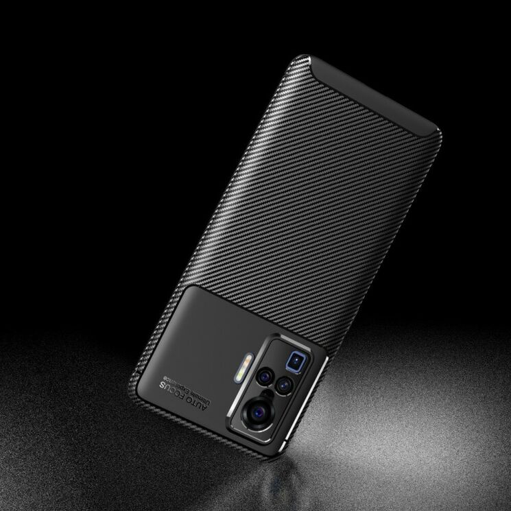 Захисний чохол Deexe Fusion для VIVO X50 Pro - Brown: фото 9 з 10