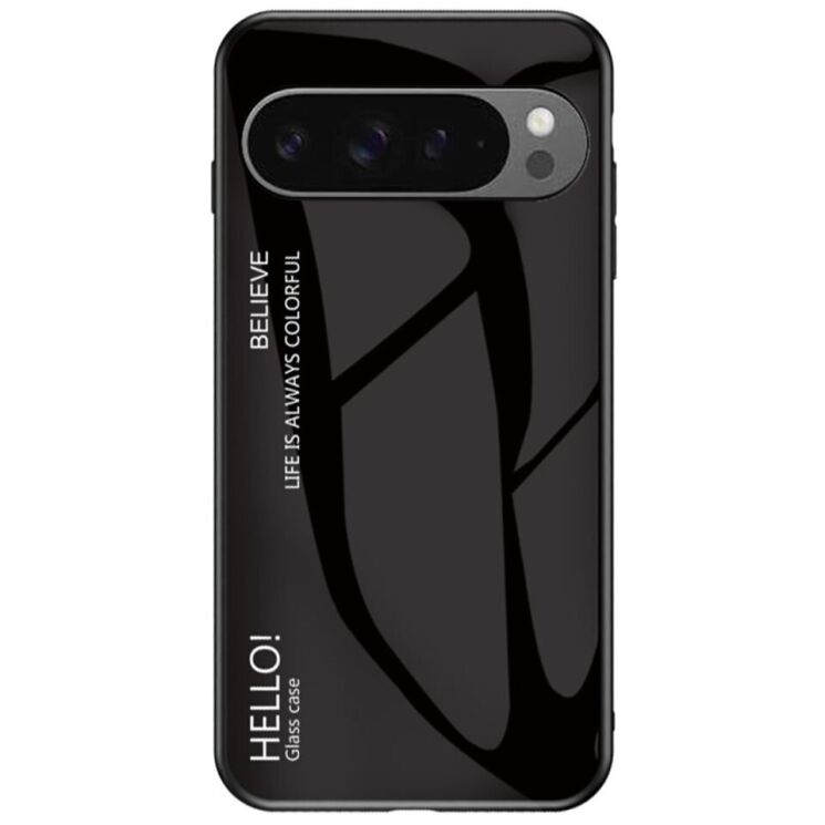 Захисний чохол Deexe Gradient Color для Google Pixel 9 Pro XL - Black: фото 1 з 7