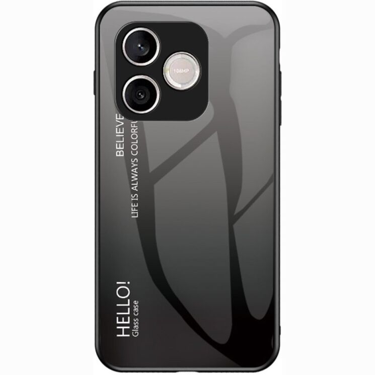 Защитный чехол Deexe Gradient Color для Honor 600 Lite - Black / Grey (411818BH) Защитный чехол Deexe Gradient Color для Honor 600 Lite - Black / Grey: фото 1 из 8