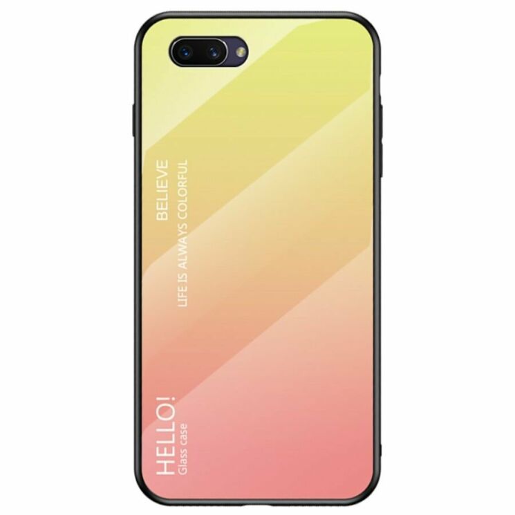 Захисний чохол Deexe Gradient Color для OPPO A5 2020 - Yellow / Pink: фото 1 з 10