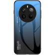 Защитный чехол Deexe Gradient Color для Realme 12 Pro / 12 Pro+ - Black / Blue (348938BL)
