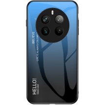 Защитный чехол Deexe Gradient Color для Realme 12 Pro / 12 Pro+ - Black / Blue: фото 1 из 7
