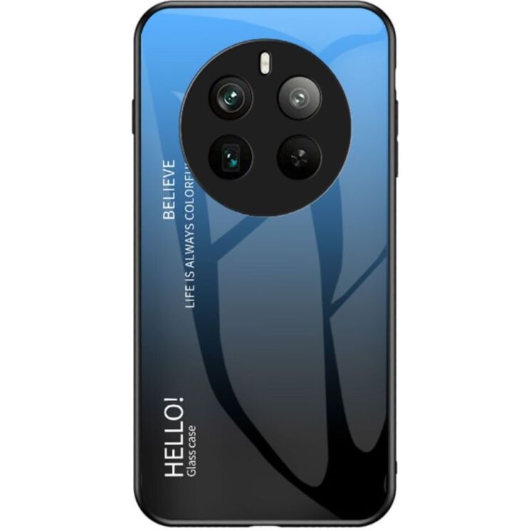 Защитный чехол Deexe Gradient Color для Realme 12 Pro / 12 Pro+ - Black / Blue: фото 1 из 7