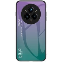 Защитный чехол Deexe Gradient Color для Realme 14 Pro Plus - Purple: фото 1 из 8
